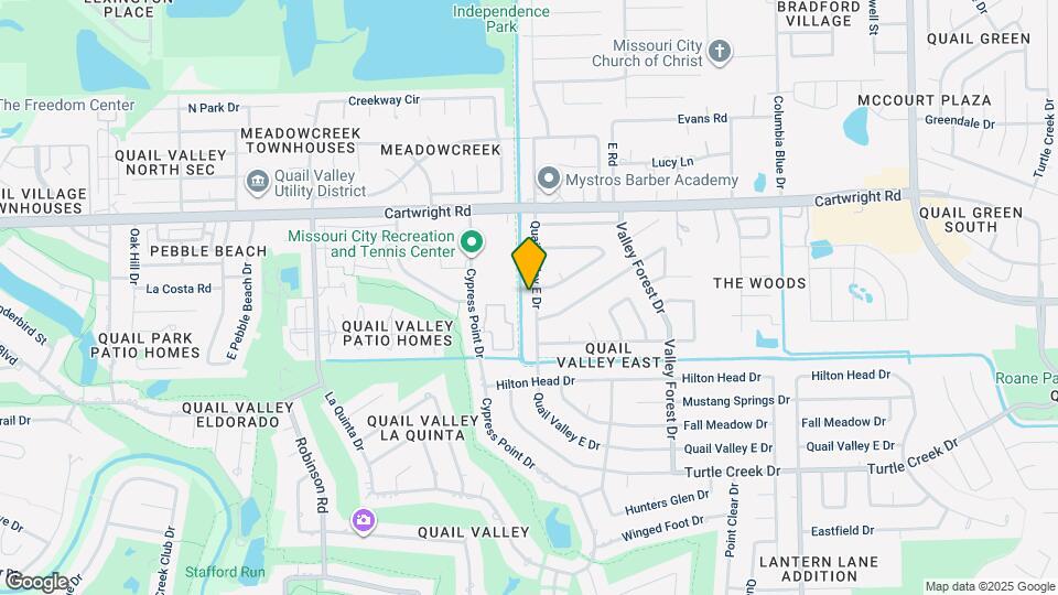 2815 Quail Valley E Dr Map and Location Details