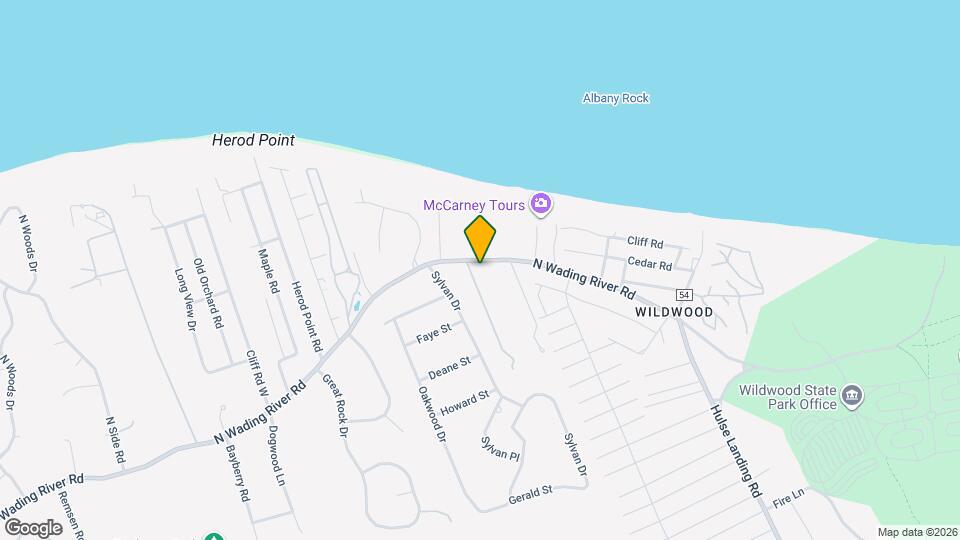 2803 N Wading River Rd Map and Location Details