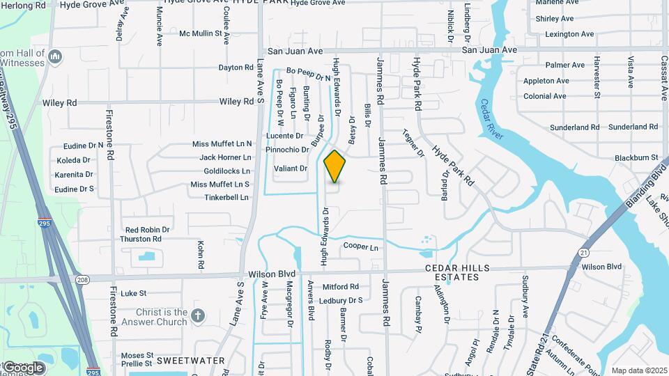 2366 Betsy Dr Map and Location Details