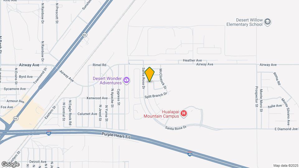 3414 Sonora Desert St Map and Location Details