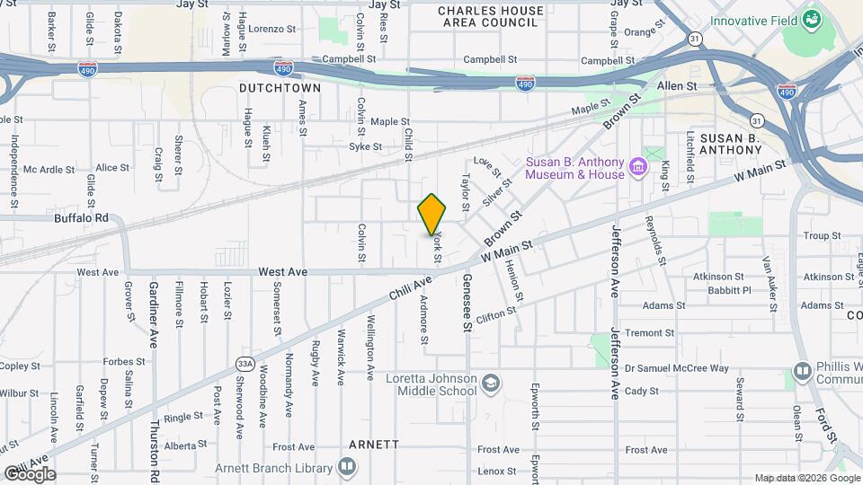 43 York St Map and Location Details