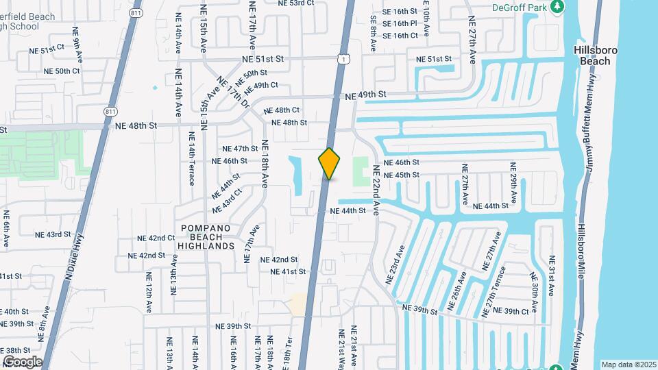 4500 N Federal Hwy Map and Location Details