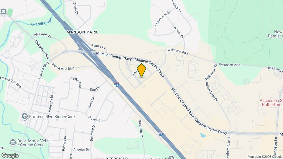 Vintage at the Avenue Apartments Mapa y Detalles de la Ubicación