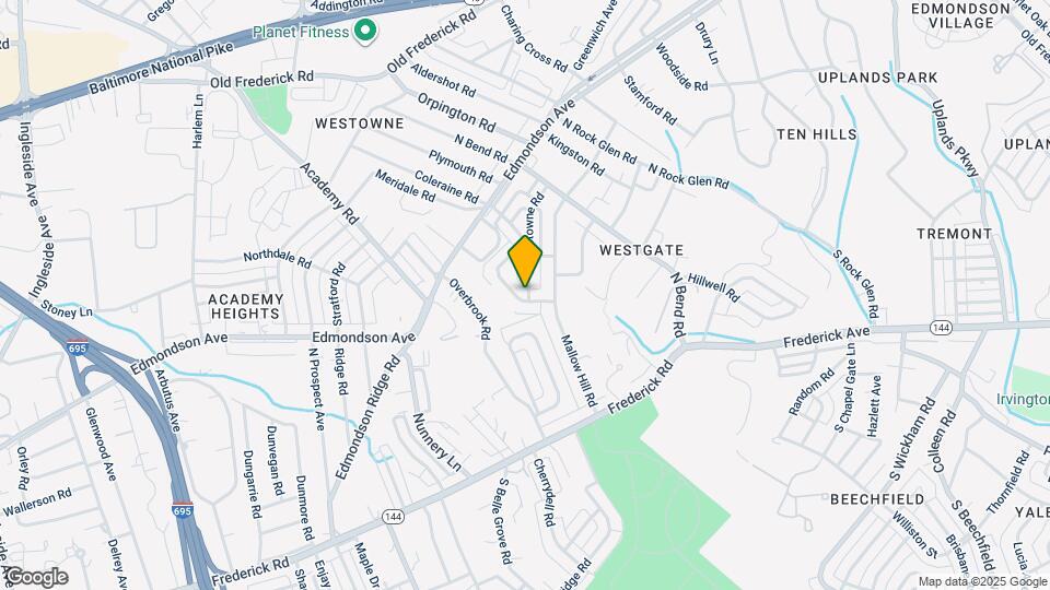 331 Westshire Rd Map and Location Details