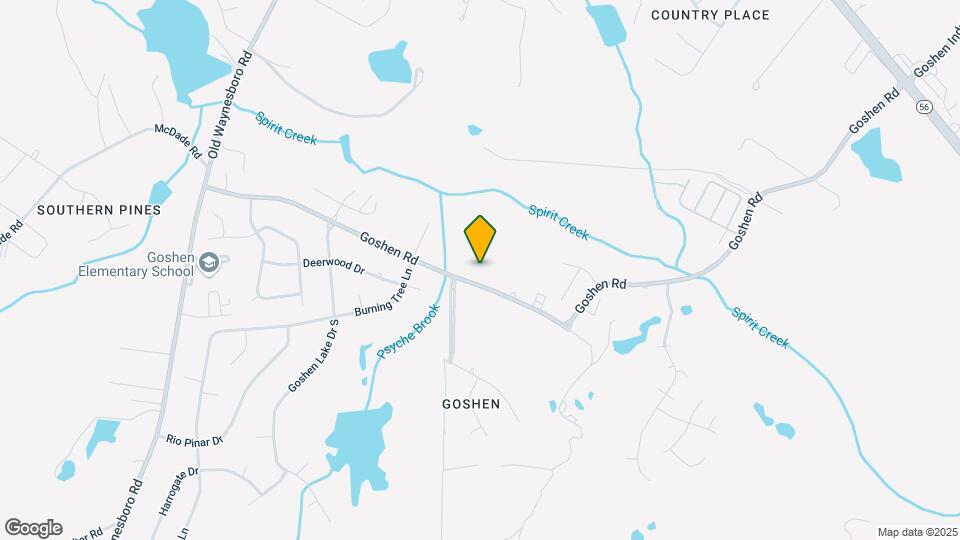 Goshen Estates Mapa y Detalles de la Ubicación
