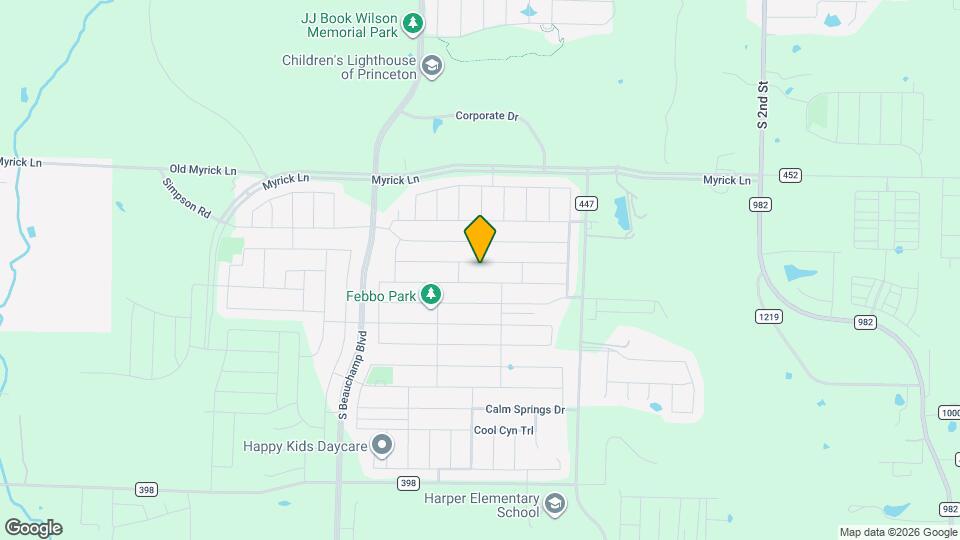 601 Rawhide Way Map and Location Details