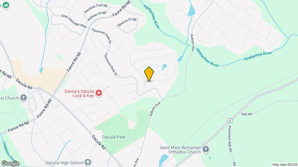 2819 Merrion Park Ln NE Mapa y Detalles de la Ubicación