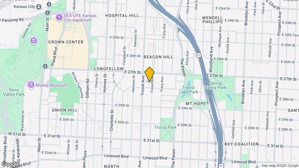 2732 Forest Ave, Unit 106 Mapa y Detalles de la Ubicación