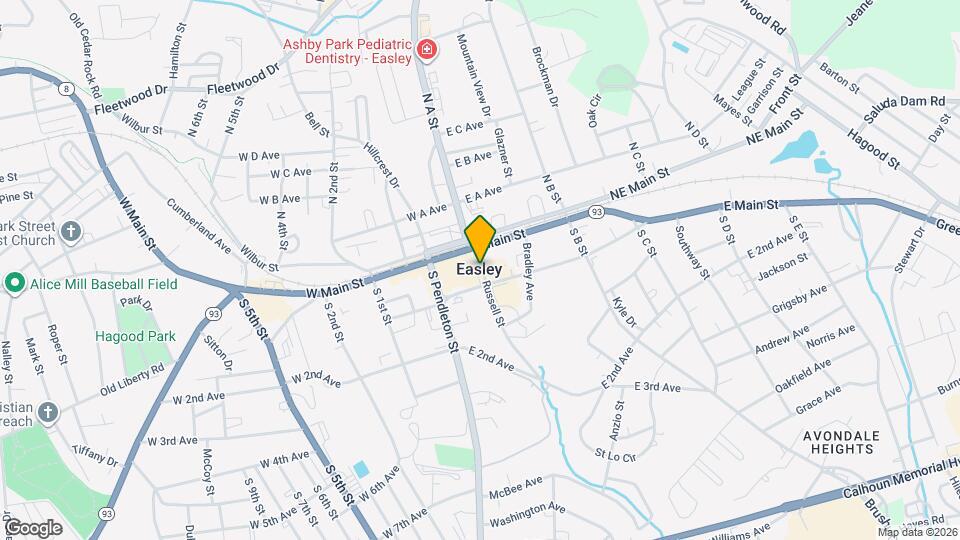 100 Textile Ct Mapa y Detalles de la Ubicación