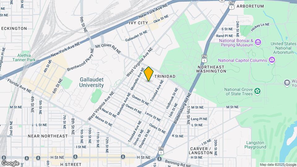 1245 Raum St NE, Unit 3 Map and Location Details