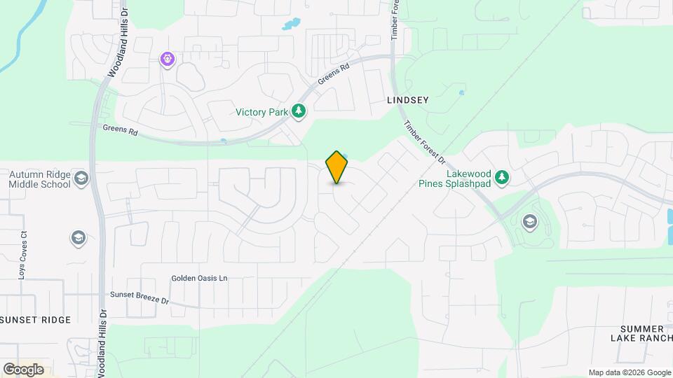 15406 Kinord Run Dr Map and Location Details