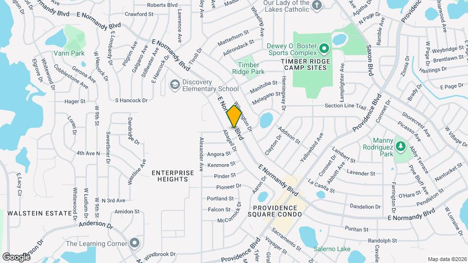 1093 E Normandy Blvd Map and Location Details