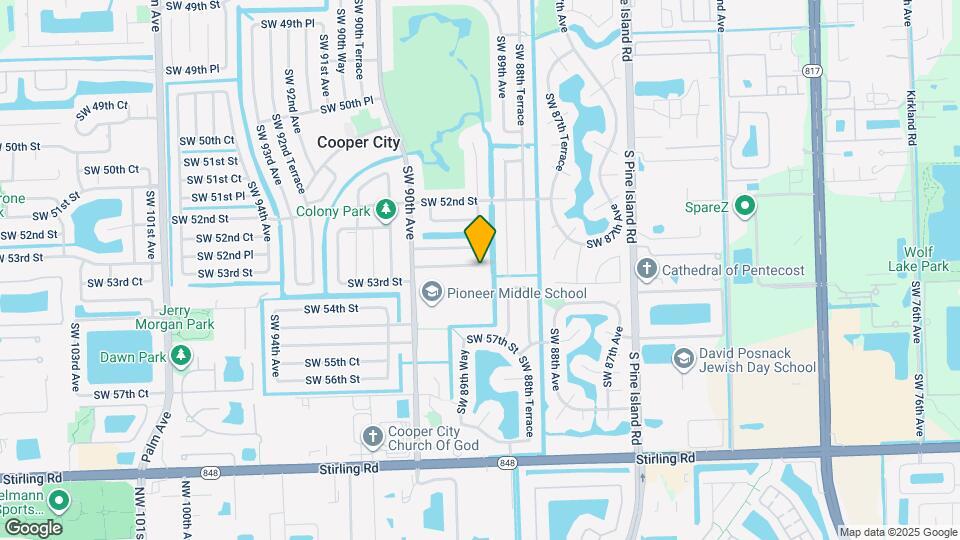 8948 SW 53rd St Map and Location Details