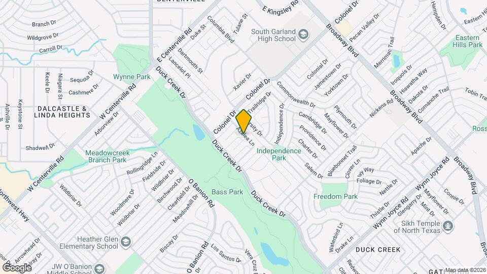 4009 Azalea Ln Map and Location Details