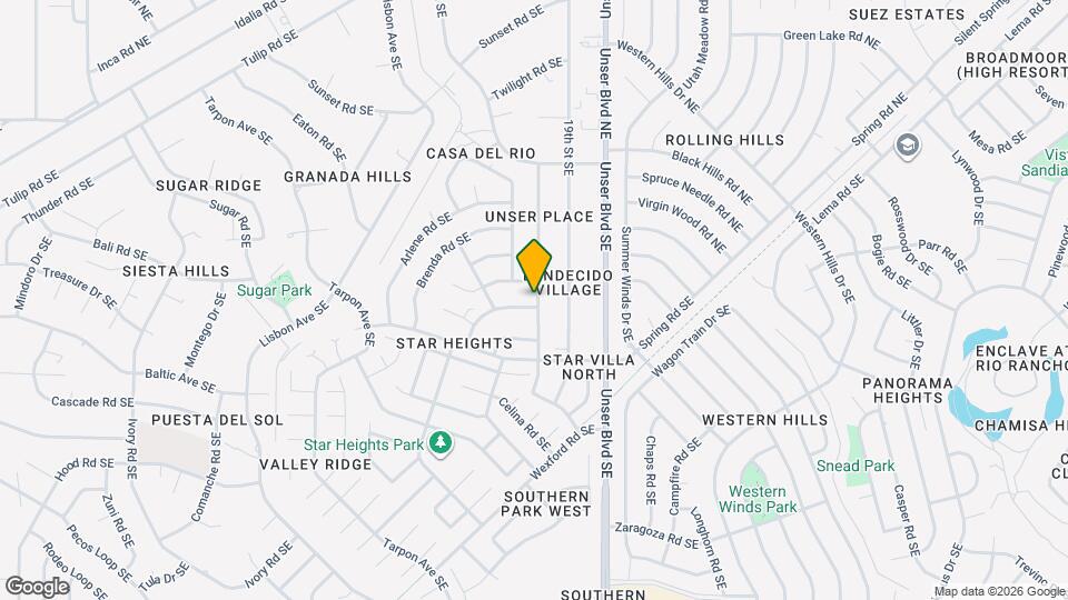 305 Geraldine Rd SE Map and Location Details