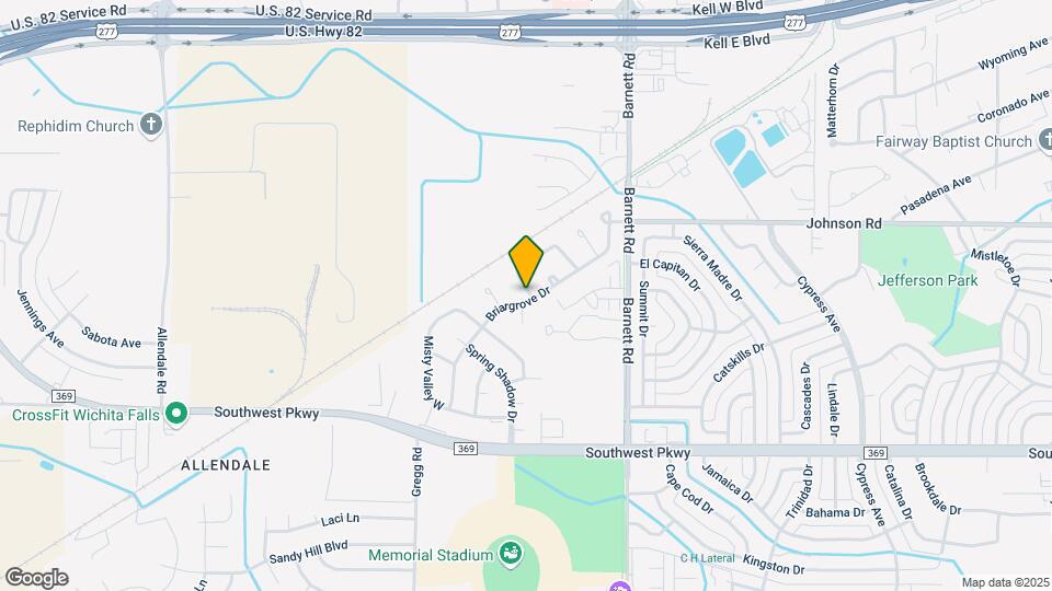 4626 Trailwood Dr Map and Location Details