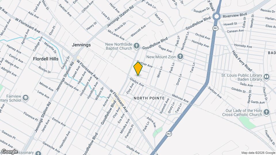 1834 Eton Ln Map and Location Details