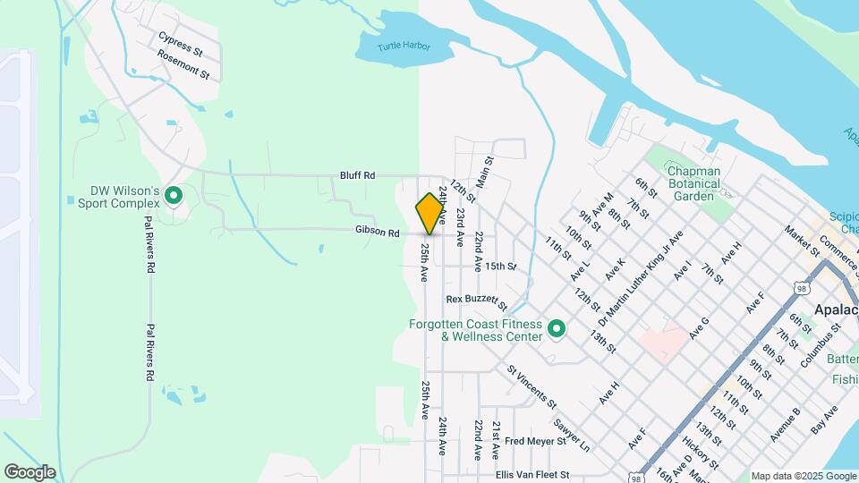 Heritage Villas of Apalachicola Mapa y Detalles de la Ubicación