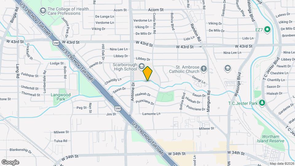 5334 Saxon Dr Map and Location Details