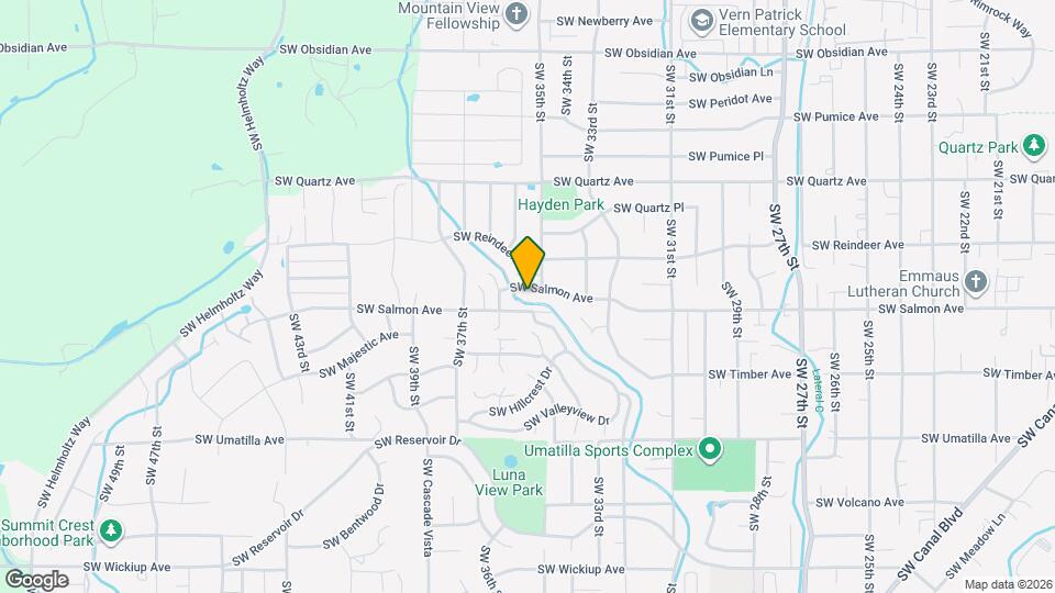 3532 SW Salmon Ave Mapa y Detalles de la Ubicación