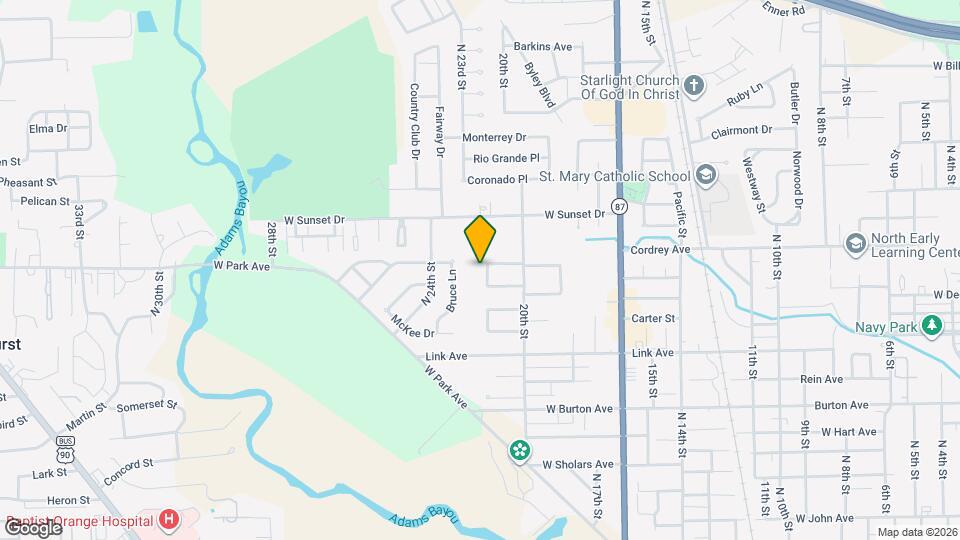 2145 Treemont Ln Map and Location Details