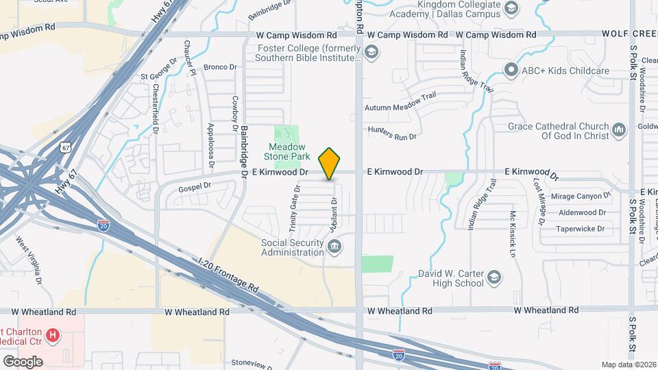 2518 Concordant Trail Mapa y Detalles de la Ubicación