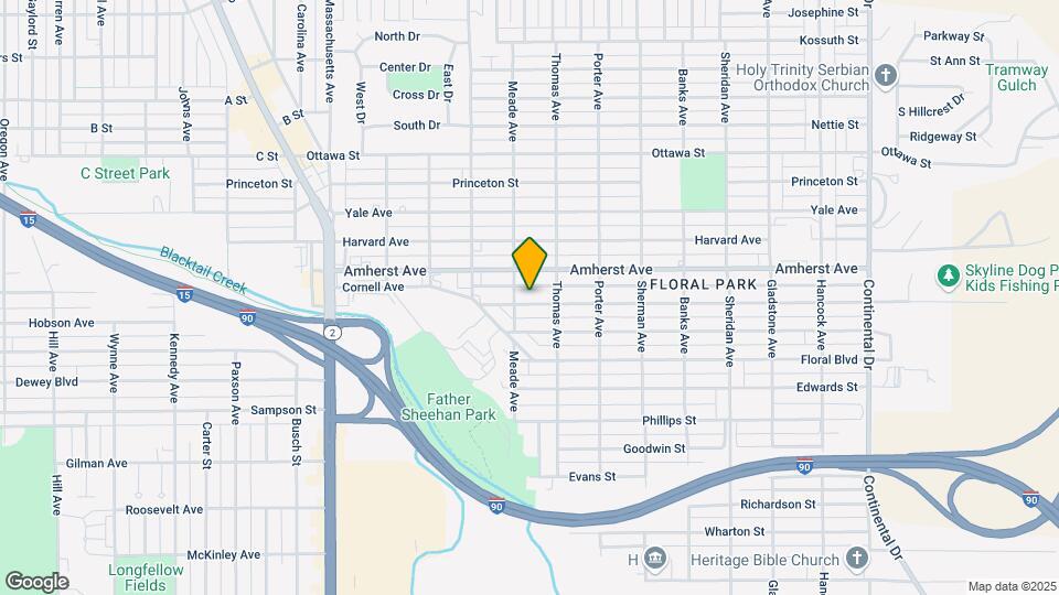 2515 Bayard St Map and Location Details
