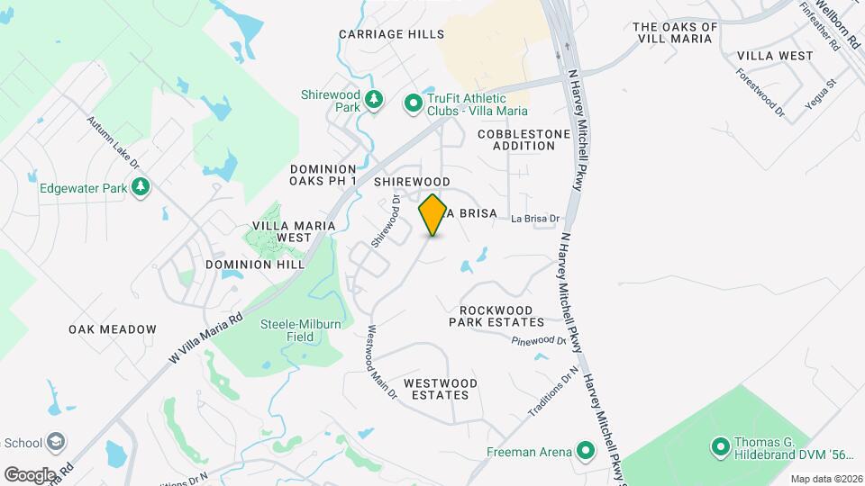 2511 Westwood Main Dr Map and Location Details