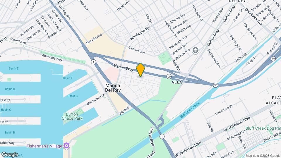 4754 La Villa Marina Mapa y Detalles de la Ubicación