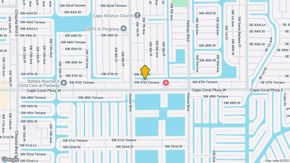 719 SW 47th Terrace Mapa y Detalles de la Ubicación