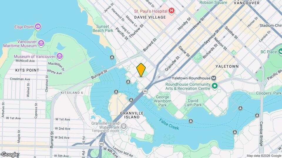 1501 Howe St Map and Location Details