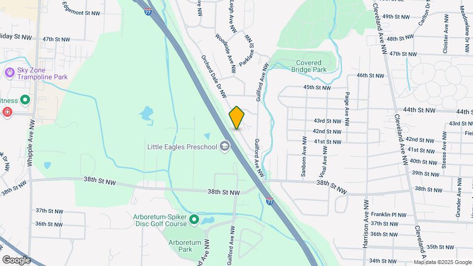 4125-4133 Orchard Dale Dr NW Mapa y Detalles de la Ubicación