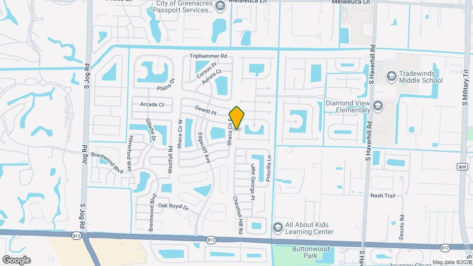 5487 Queenship Ct Map and Location Details