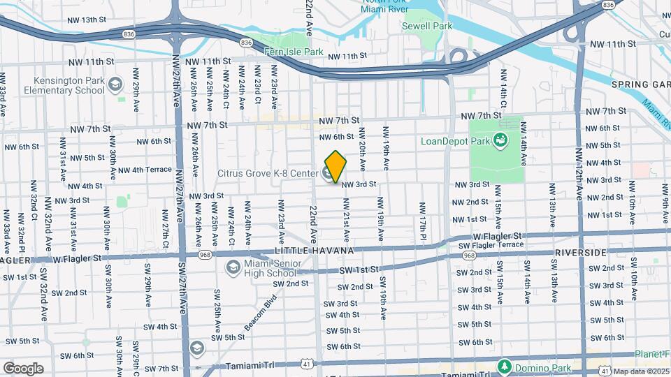 2126 NW 3rd St Map and Location Details