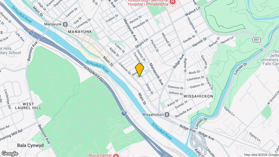 115 Hermit St Mapa y Detalles de la Ubicación