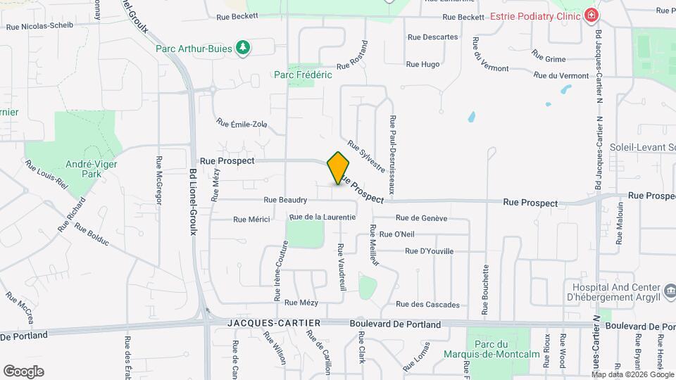 le Laurentie Map and Location Details