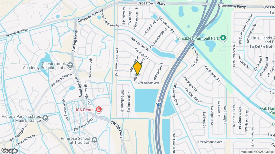 1971 SW Breezeway St Map and Location Details