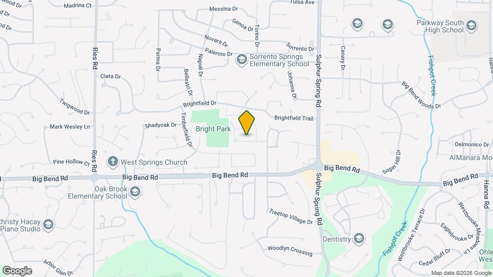 457 Oak Glen Dr Map and Location Details