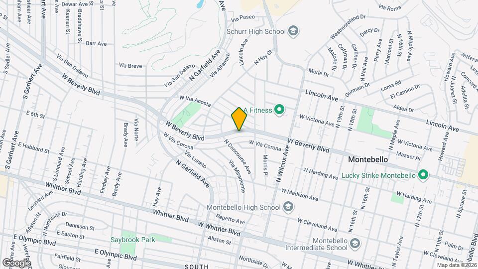 2431 W Beverly Blvd Map and Location Details