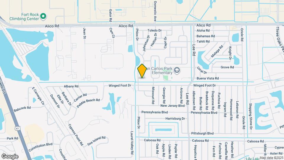 17365 Castile Rd Map and Location Details