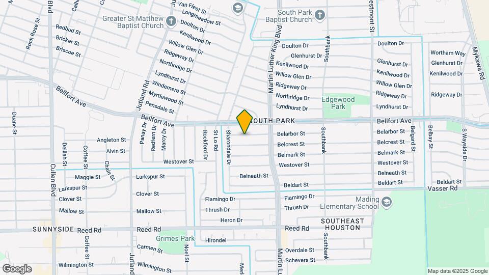 5626 Belarbor St Map and Location Details
