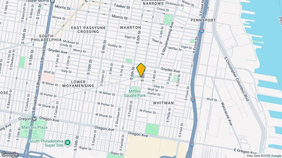 2208 S 5th St Map and Location Details