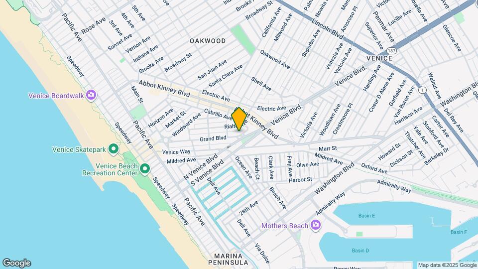 575 Grand Blvd Mapa y Detalles de la Ubicación