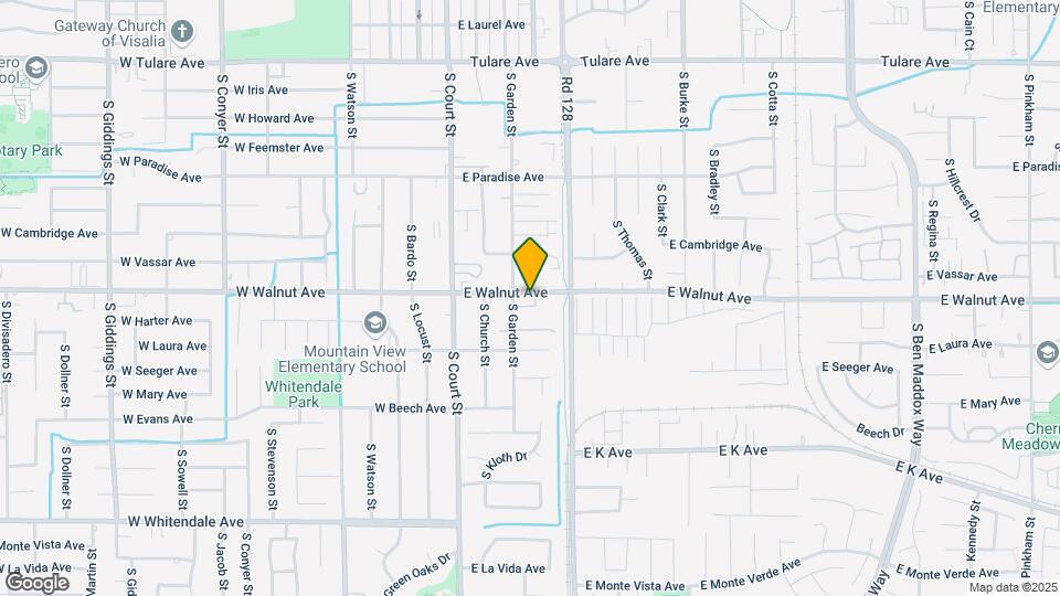 333 E Walnut Ave Map and Location Details