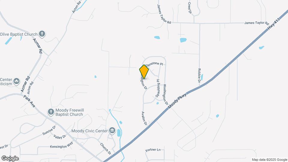 1291 Washington Dr Map and Location Details