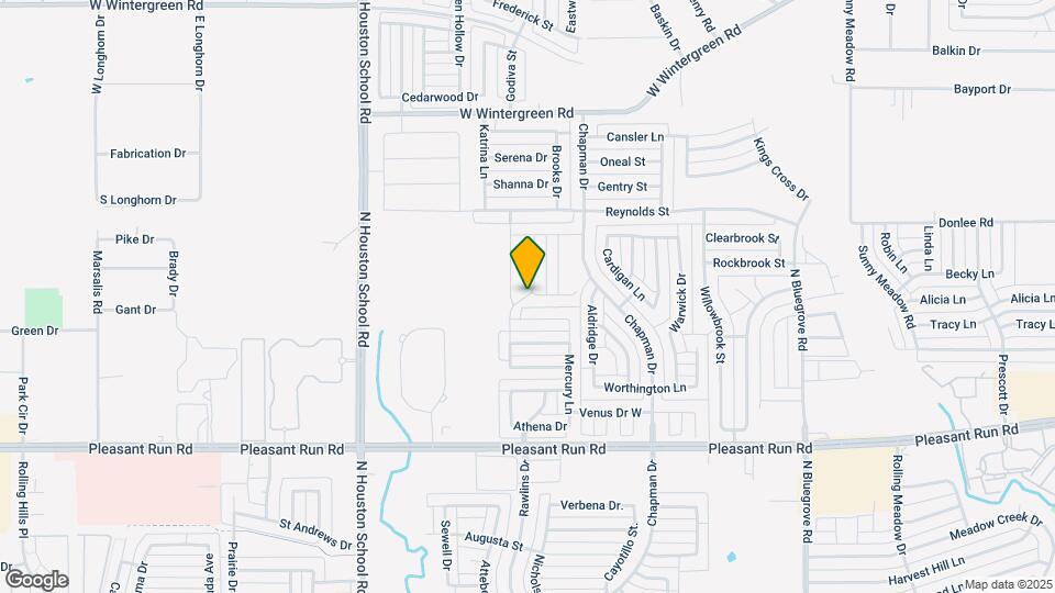 1504 Pegasus Dr Map and Location Details