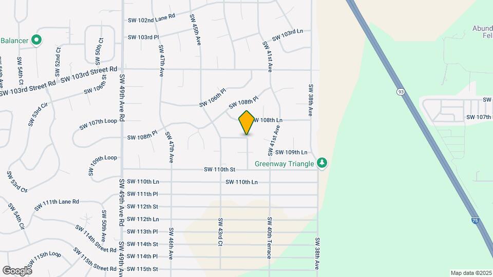 3061 SW 109th St Mapa y Detalles de la Ubicación