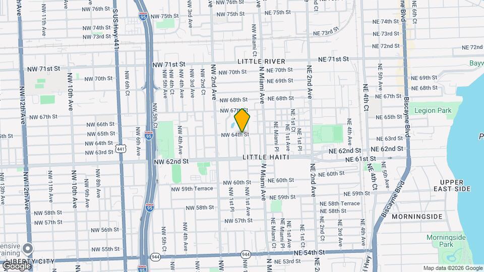 102 NW 64th St Mapa y Detalles de la Ubicación