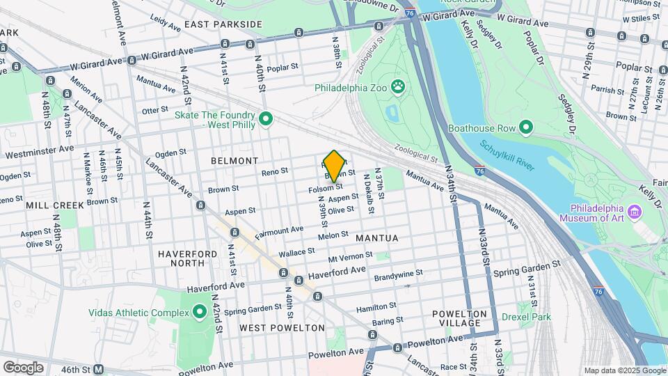 3851 Folsom St Map and Location Details