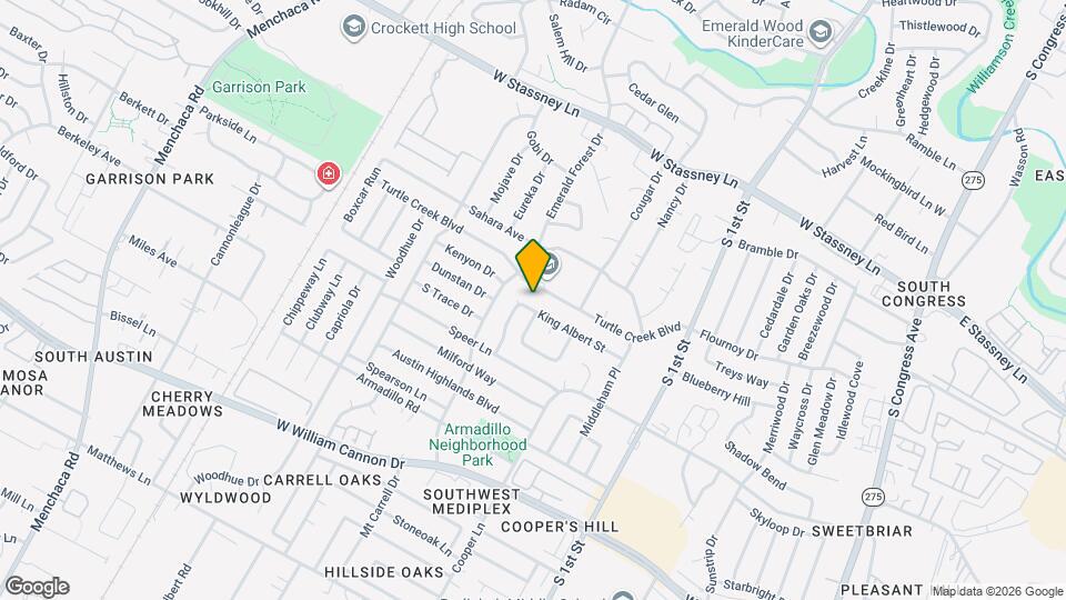 1002 King Albert St Map and Location Details